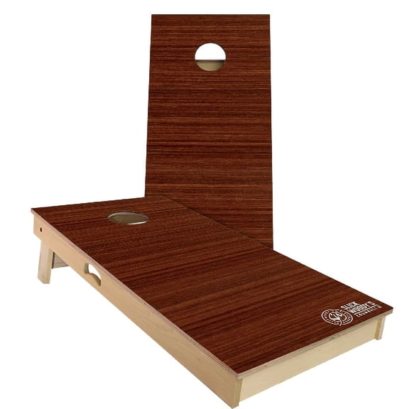 Skip's Garage | Jarrah Wood Cornhole Board Set | Includes Boards & Bags | Choose Your Size & Accessories