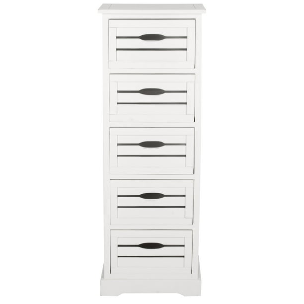 Sarina 5 Drawer Cabinet-Finish:White - Walmart.com