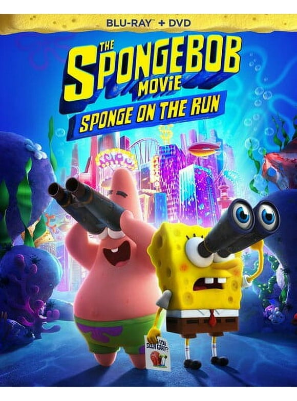 The SpongeBob Movie: Sponge on the Run (Blu-ray + DVD), Nickelodeon, Kids & Family