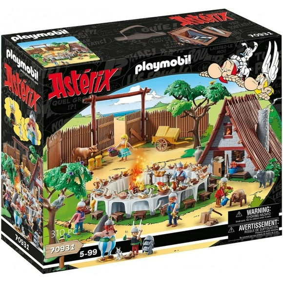 Playmobil Astérix Le banquet du village 70931