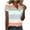 White, variant on gbyLJF Loose V Neck Tops For Women Club Tops For Women Women'S Athletic Shirts & Tees Womens Golf Tops White XL