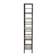 thumbnail image 5 of HomeStock Renaissance Refinement 5-Shelf 63" H X 23.62" W Wood And Metal Etagere Bookcase, 5 of 9