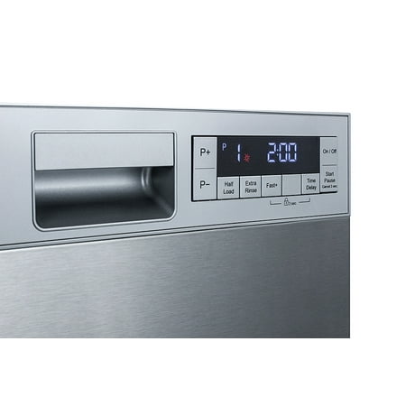 SUMMIT 18" Wide Built-In Dishwasher