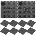 thumbnail image 4 of WORGEOUS 10 unids Fish Tank Bottom Filter PVC Splicing Combinación Clapboard Bottom Filter (Negro), 4 of 6
