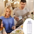 thumbnail image 2 of Clear Plastic Milk Carton - Portable/Leakproof, 27cm Size, for Outdoor/Milk Water Storage, 2 of 7