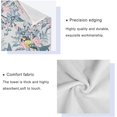 thumbnail image 3 of Coolnut 3 PCS Towel Parrots & Pink Bluebonnet Bouquet Cotton Bath Towel Set (1 Bath Towel, 1 Hand Towel, 1 Washcloth) for Bathroom, Super Soft and Quick Dry Towels, 3 of 6