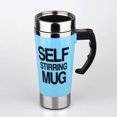 thumbnail image 1 of Amdohai 500ml Mugs Automatic Electric Lazy Self Stirring Double Insulated Cup Coffee Milk Mixing Mug Smart Stainless Steel Juice Mix Cup Drinkware blue, 1 of 8