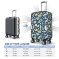 thumbnail image 6 of Haiem Underwater Creature Luggage Cover Printed Suitcase Covers for Luggage Elastic Washable Suitcase Protector Fits 18-32 Inch Luggage-X-Large, 6 of 9
