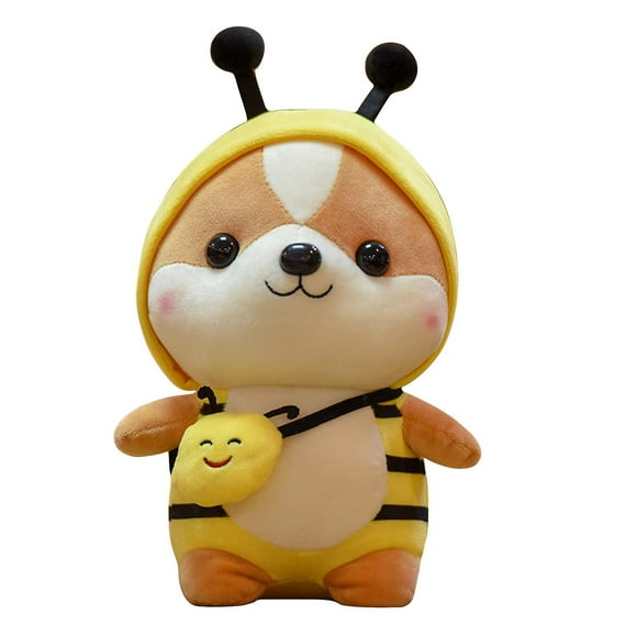 Creative Squirrel Doll Yellow Green Cute Red Soft Pink teenager Toy-HAPDEN