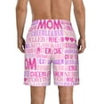 thumbnail image 3 of Naloa Best Mom ever Men's Beach Shorts, Surfing shorts, Swim trunks, Quick Dry Swim Trunks for Surfing Beach Fun - X-Large, 3 of 9