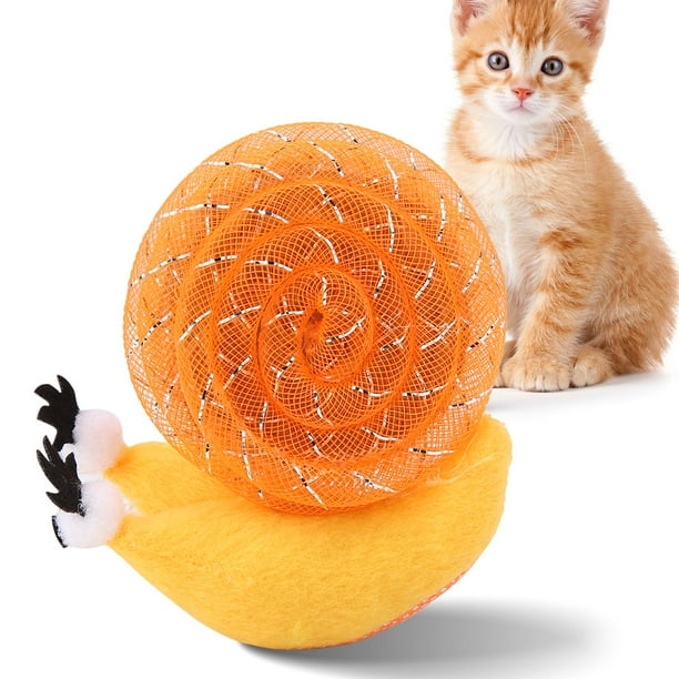Juguete Interactivo De Peluche Para Gato, Juguete Interactivo Seguro Para Gatos, Cachorro De Mascota Con Patrón De Caracol Para Juguete Para Gatos, Juguete Para Gatitos ANGGREK Otros