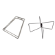 thumbnail image 1 of Soporte Caja Aleación Aluminio Organizadora Portátil Plegable para, 1 of 8