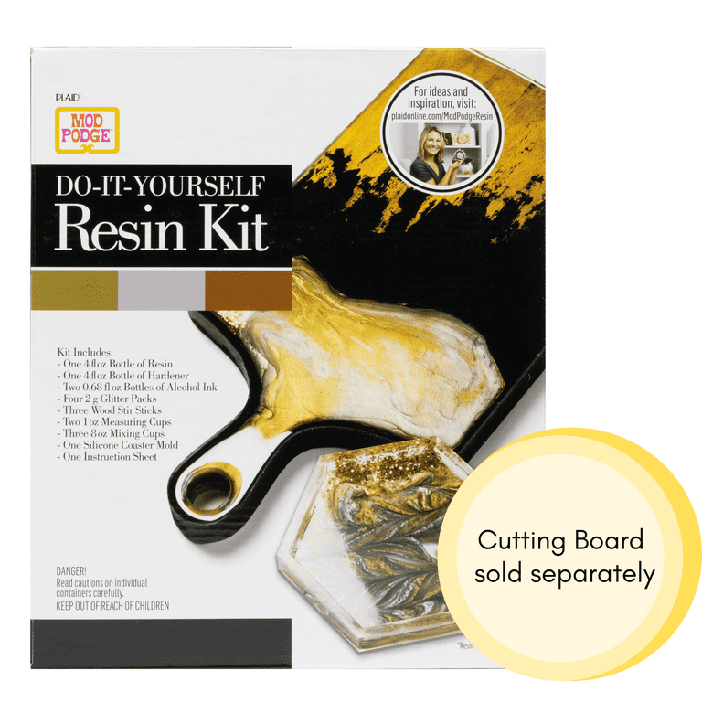 Mod Podge Do-It-Yourself Resin Coaster Kit