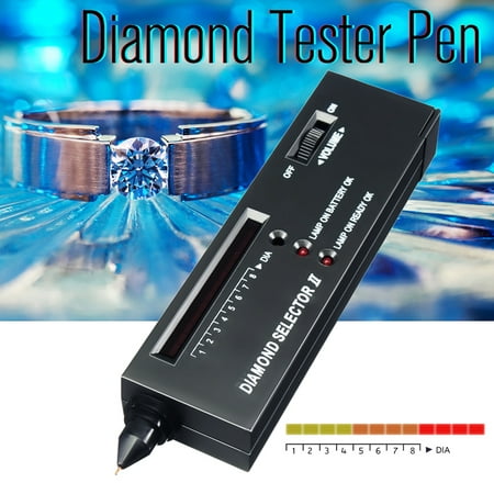 Stylish Diamond Tester Gemstone Selector II Gems LED Indicator Jewelry
