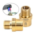thumbnail image 1 of 1 Pair Left Right Bike Pedal Extender Pedal Mountain Road Spacers Adapter Gold 16mm, 1 of 9