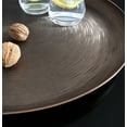thumbnail image 6 of Kate and Laurel Stovring Round Metal Tray, Bronze 16" Diameter, 6 of 8