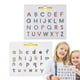 thumbnail image 1 of Doublesided magnetic letter board 2in1 learning writing playboard uppercase lowercase letters, 1 of 5