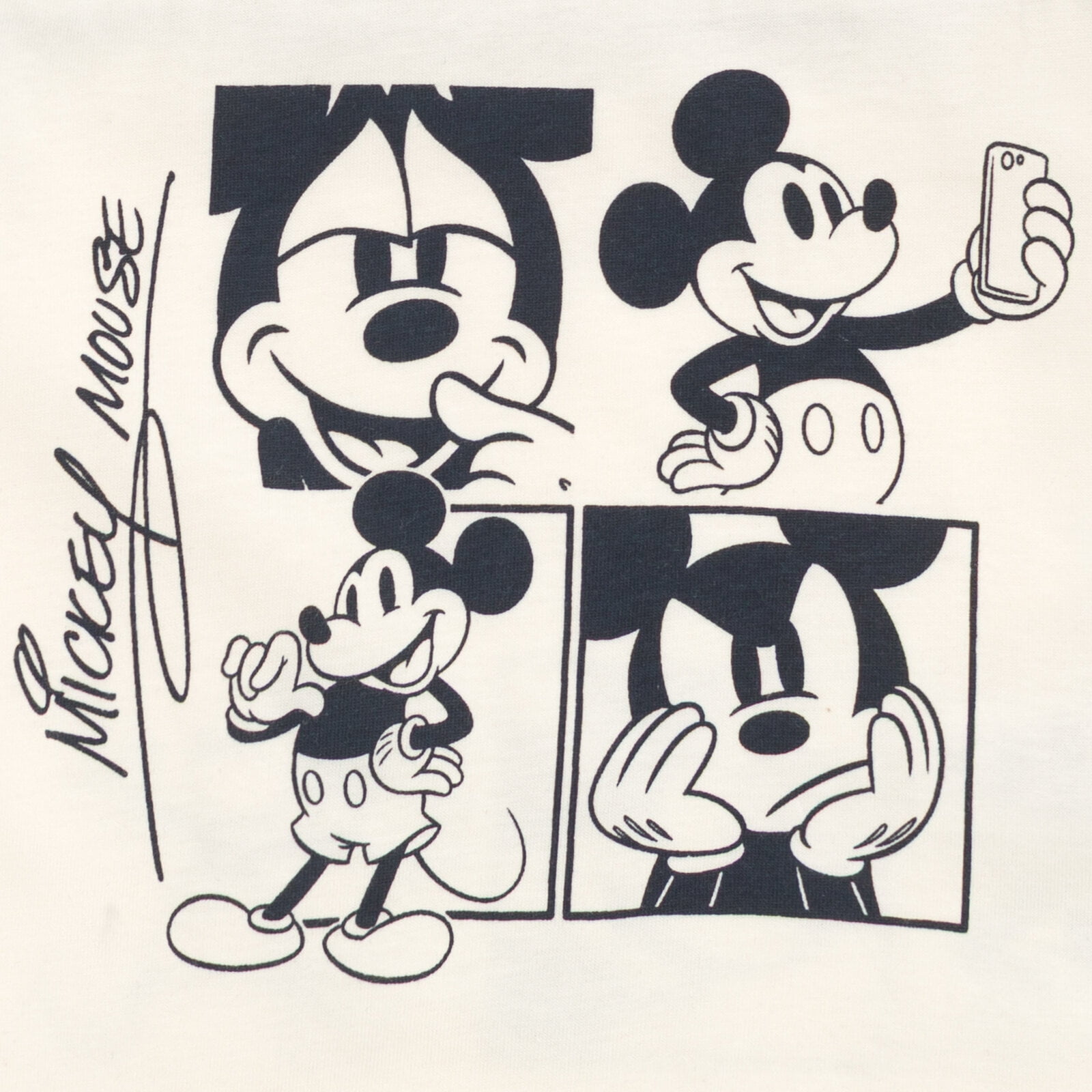 Disney Mickey Mouse T-Shirt and Shorts Outfit Set Plaid Toddler to Big Kid