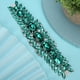 thumbnail image 5 of Cinta de cadena de diamantes de imitación de cristal, decoración artesanal para coser, vestidos de novia, bolsos, zapatos, verde esmeralda, 5 of 5