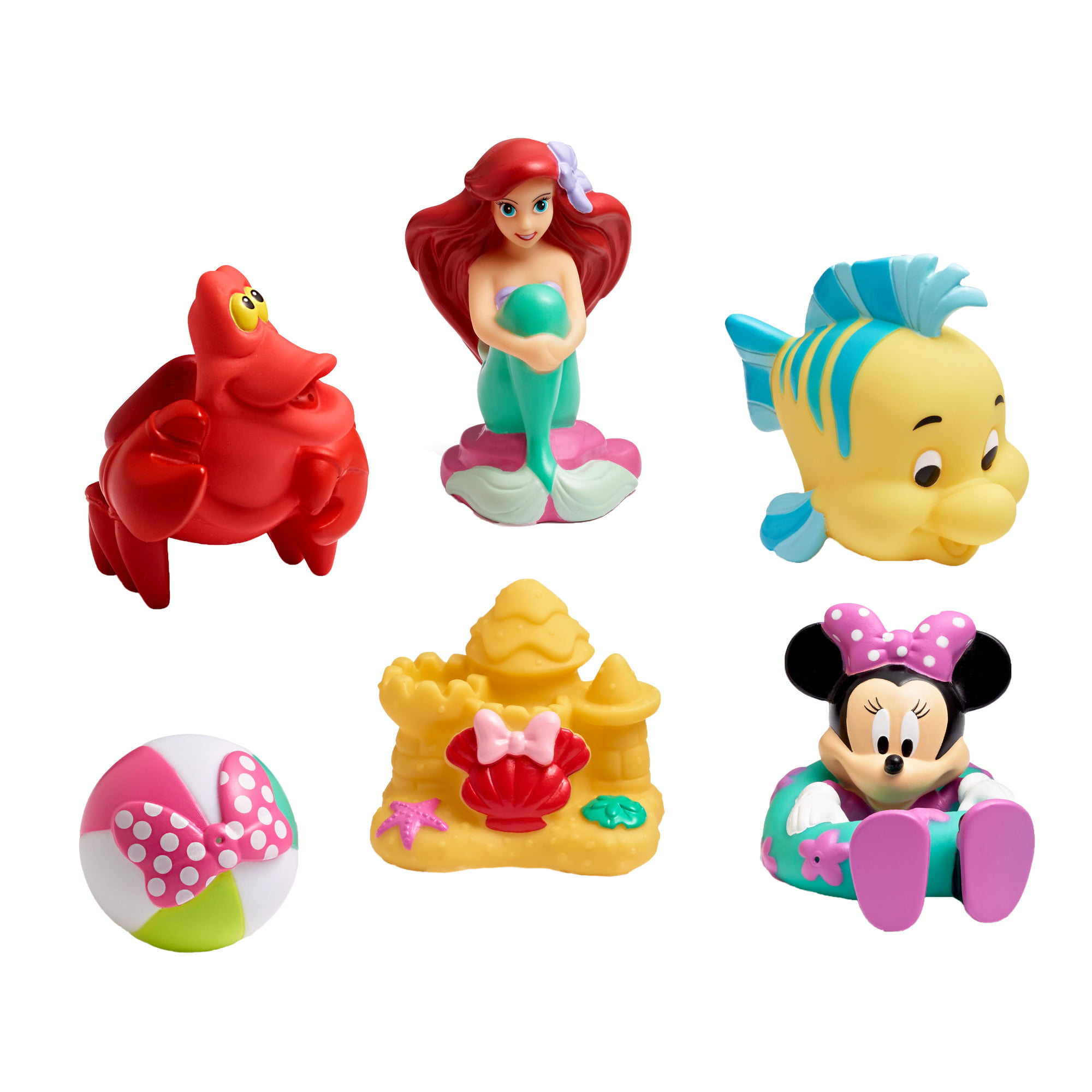 Bath Squirt Disney Baby Toy The Little Mermaid 3 Toy Water Play Bathroom Toddler