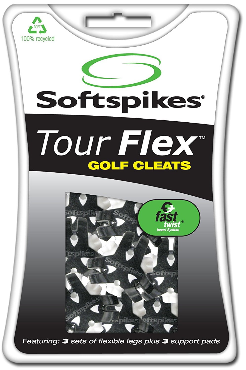 shoe bite protector pad on Softspikes Tour Flex Cleat Fast Twist 16 Count Kit Fast Twist Insert System Is The 1 System Of Choice By Golf Footwear Manufacturers And Is Now Worn By Over By Soft Spikes