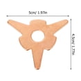 thumbnail image 2 of 20pcs Dent Pulling Rings Triangle Shaped Dent Pulling Puller Rings for Car Body Welding Repair Tool Set Weld Kit Dent Puller Rings, 2 of 8