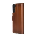 thumbnail image 5 of Samsung Galaxy S21 Plus Flip Cover Handcrafted Full Grain Leather Wallet Case, 5 of 19