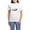 With Blue Strpe Pant, variant on - Potato Women's Light Pajamas - Women's Short Sleeve Print T-Shirt and Pants Light Cotton Pajama Set