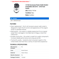 thumbnail image 2 of 12 Volt Accessory Power Outlet Socket - Compatible with 2013 - 2018 Ford Fusion 2014 2015 2016 2017, 2 of 2