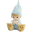Aurora - Medium Precious Moments - 12" Charlie Bear Blue - Inspirational Stuffed Animal ...