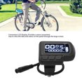 thumbnail image 3 of Bike Display Meter, Bike Display Panel ABS Easy Installation 24V 36V 48V 60V  for Cycling, 3 of 7