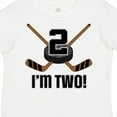thumbnail image 4 of Inktastic 2nd Birthday Ice Hockey Sports Party Boys Boys Toddler T-Shirt, 4 of 5