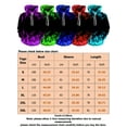 thumbnail image 2 of CVLIFE Mens Casual Sweatshirt Drawstring 3D Digital Printing Pullover Sport Hoodies Light Blue L, 2 of 2