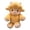 B, variant on YANDE-45cm Adorable Beige Alpaca Stuffed Plush, Soft Fluffy Animal Pillow Toy, Cute Plush Doll for Home Sofa, Bedroom Decoration and Holiday Gifting (A)