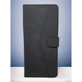 thumbnail image 1 of Funda Cartera Suave Para Oppo Reno 12 5G Negro Más 2 Micas De Cristal, 1 of 2