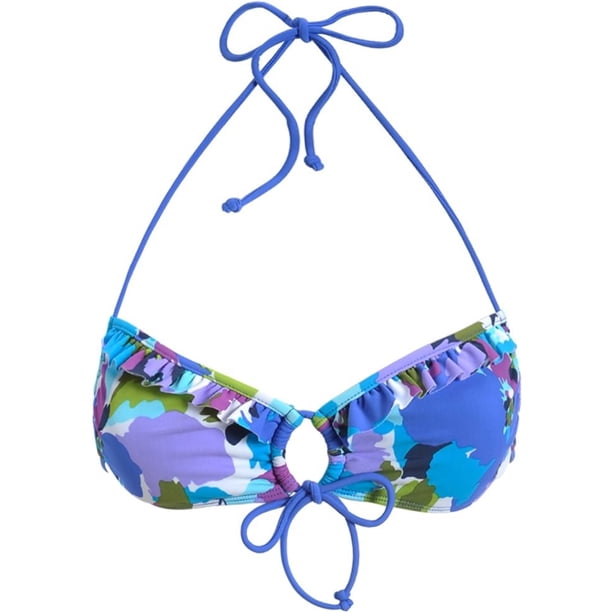 Aeropostale Mujeres Tops & Bottoms Mix N Match Bikini, Azul, X-Large