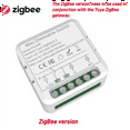thumbnail image 2 of Tuya Variateur Intelligent, Module ZigBee, Interrupteur d'Éclairage, AC110-240V, Commutateurs DIY, Application Smart Life, 1 * ZigBee Gradateur, Boîte Foncée, Blanc, 2 of 6