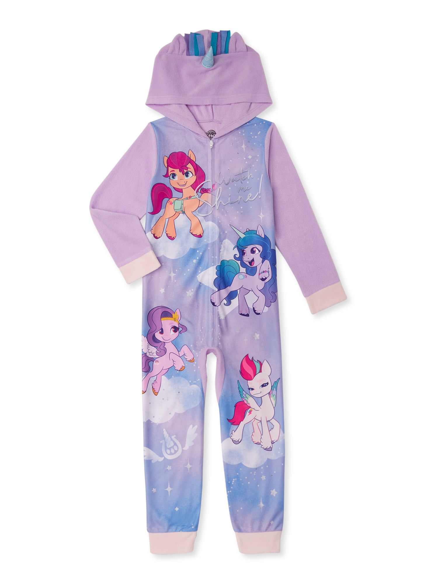 My Little Pony Girls’ Hooded Blanket Sleeper, Sizes 4-12 - Walmart.com