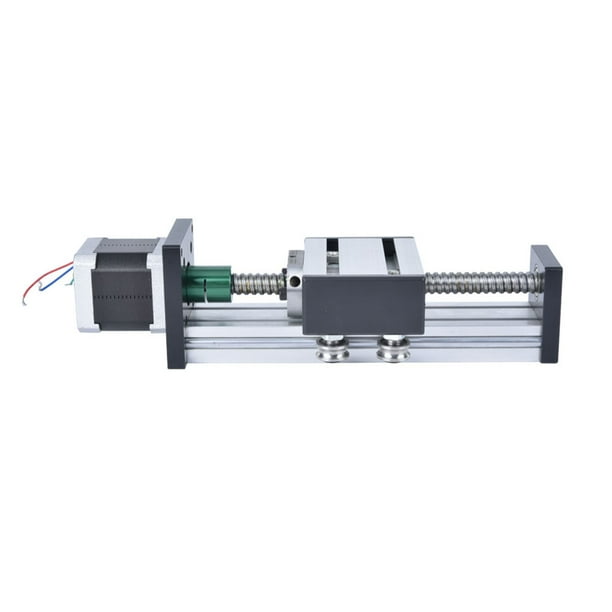 Linear Guide Rail Cnc Linear Slide Stage Ball Screw Sliding Table 100mm
