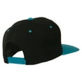 thumbnail image 4 of Old English M 3D Embroidered Snapback Cap - Black Teal OSFM, 4 of 5