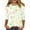 Beige, variant on MuXiKeJi Clothes Easter Shirts for Womens Easter's Day Cartoon Rabbit 3/4 Sleeve T Shirts Crew Neck Pullover Tops Outfits for Women