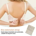 thumbnail image 3 of Banda de extensión de sujetador para mujer, banda elástica cómoda de extensión de sujetador con 4 ganchos, 3 of 7