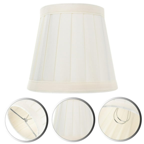 PTOOTP  1Pack Dustproof Khaki Cloth Lampshade for Ceiling and Wall Lamps