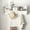 White, variant on White MDF Wall Rack with 4 Hooks for Entryway Accessible Storage