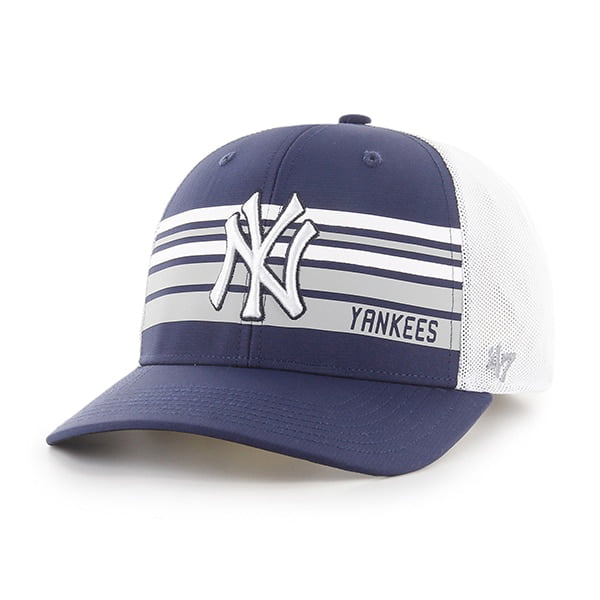 HUDSON New York Yankees washed 47 Brand Mesh Snapback Cap 