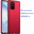 thumbnail image 6 of Case for Samsung Galaxy S10 Lite/ A91 Phone Case Protective Slim [Defend from Scratch/Slip/Drop/Fingerprint] Matte PC Hard Minimalistic Cover for Samsung Galaxy S10 Lite/ A91-Red, 6 of 12
