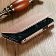 thumbnail image 6 of Casus Classic Wallet Case Leather Logo View Card Holder Cover for Apple iPhone 11 Pro Max - Rose Gold, 6 of 8