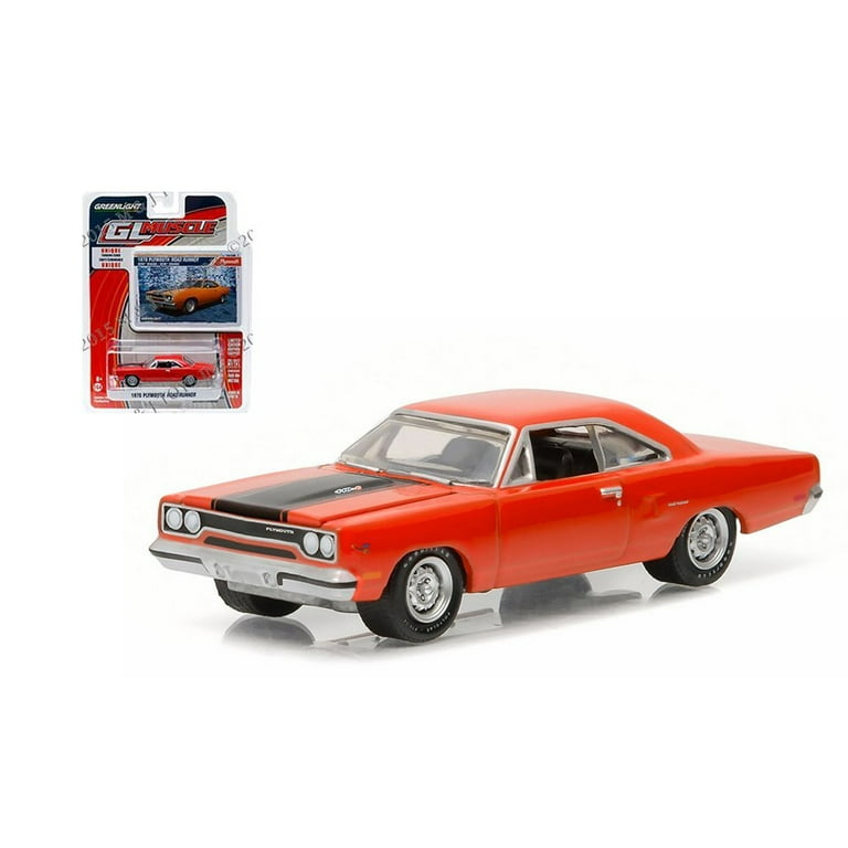 1/18 グリーンライト 1970 Plymouth Road Runner グリーンライト 1/64 プリマス ロードランナー 1970 ブラック
