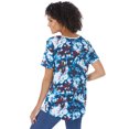thumbnail image 3 of Woman Within Women's Plus Size Cuffed Americana Print Tee Shirt, 3 of 5