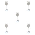 thumbnail image 1 of Advancent Durable clarinete Lira partitura abrazadera soporte instrumento titular para trombón tipo 1 Type2 NO2, 1 of 1